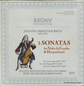 Bach : Viola da Gamba Sonatas